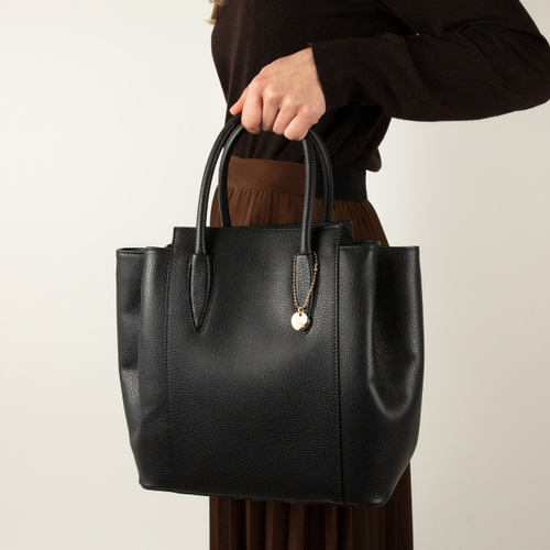 Multi-pocket leather city bag - Frau Shoes | Official Online Shop