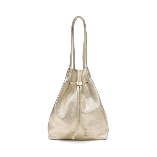 Bucket Bag aus weichem laminierten Leder - Frau Shoes | Official Online Shop