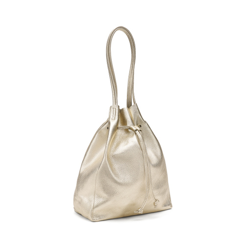 Bucket Bag aus weichem laminierten Leder - Frau Shoes | Official Online Shop