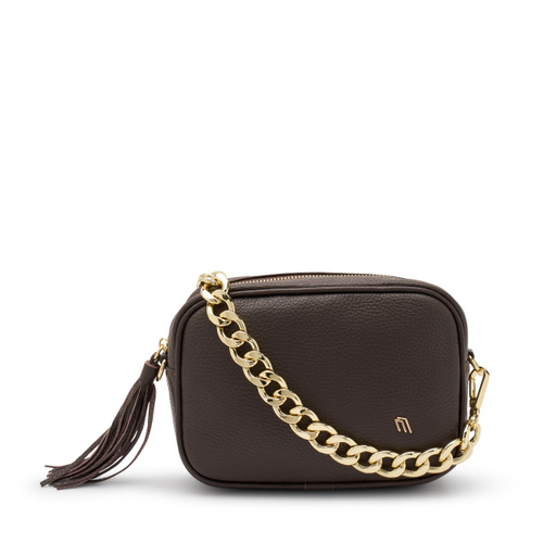 Kleine Tasche aus Leder mit Kette - Frau Shoes | Official Online Shop