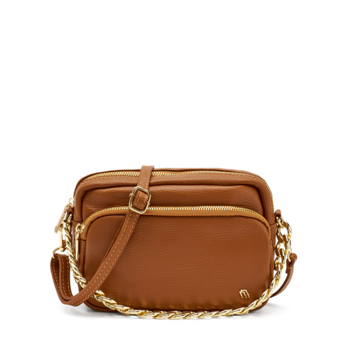 Lederhandtasche mit zwei Fächern - Frau Shoes | Official Online Shop