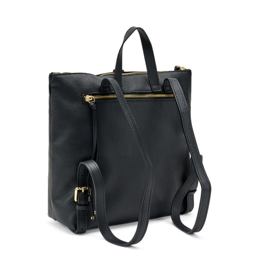 Kleiner quadratischer Rucksack aus Leder - Frau Shoes | Official Online Shop