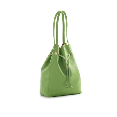 Deconstructed leather bucket bag - Frau Shoes | Official Online Shop