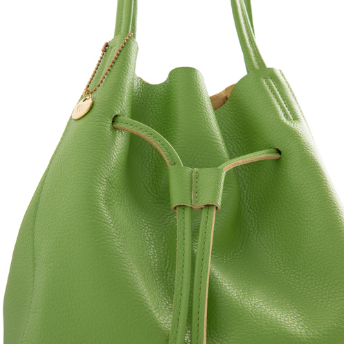 Deconstructed leather bucket bag - Frau Shoes | Official Online Shop