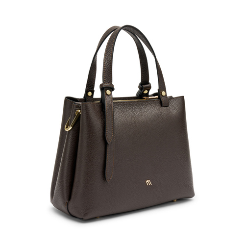 Handbag media in pelle bottalata. - Frau Shoes | Official Online Shop