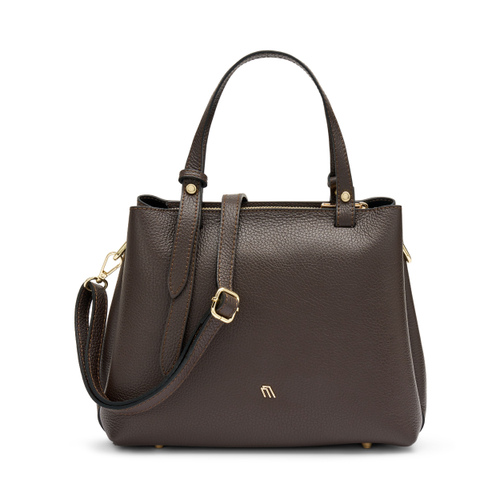 Handbag media in pelle bottalata. - Frau Shoes | Official Online Shop