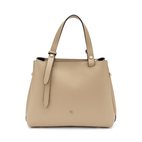 Medium tumbled leather handbag. - Frau Shoes | Official Online Shop
