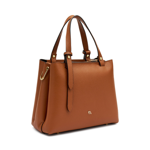 Handbag media in pelle bottalata. - Frau Shoes | Official Online Shop