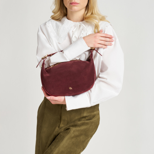 Soft suede handbag - Frau Shoes | Official Online Shop