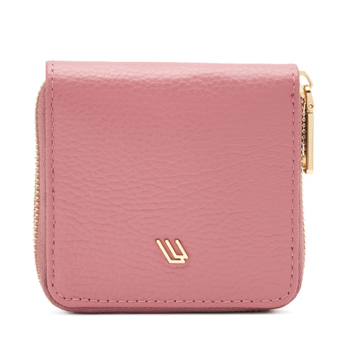 Mini-Portemonnaie aus gewalktem Leder - Frau Shoes | Official Online Shop