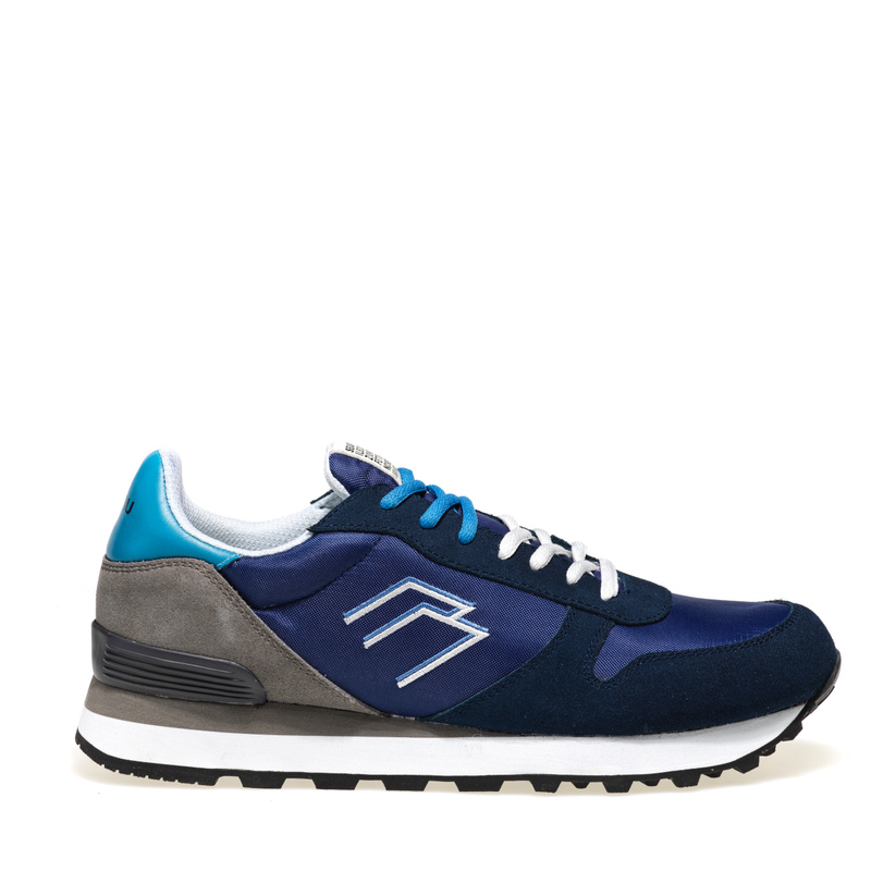 City running in pelle scamosciata e tessuto | Frau Shoes | Official Online Shop