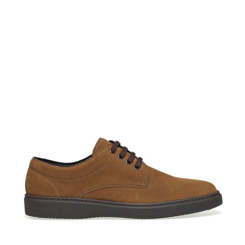 Casual suede Derby shoes - FW22 Collection | Frau Shoes | Official Online Shop