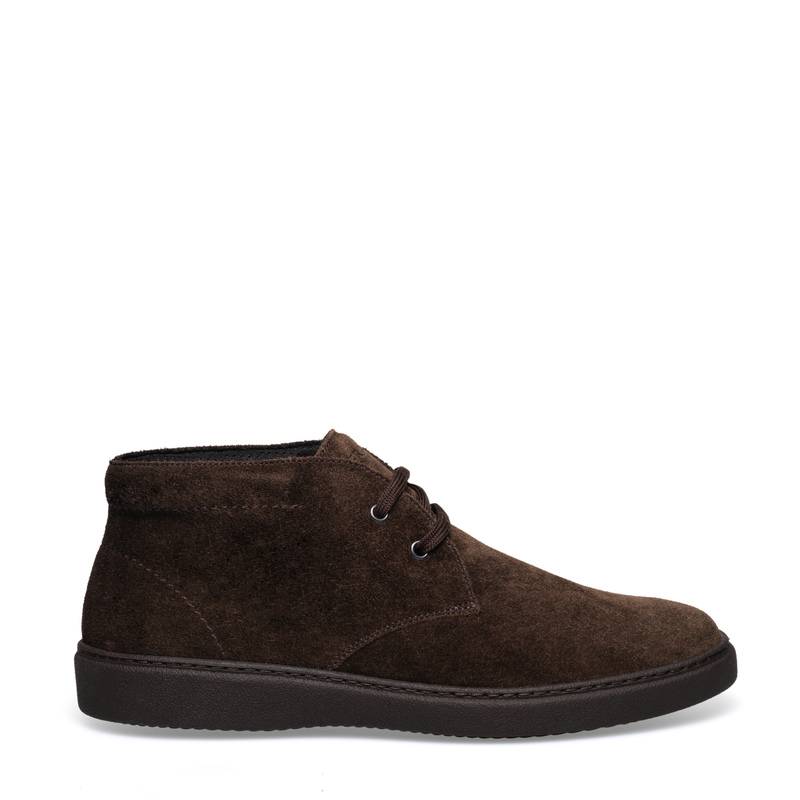 Casual suede lace-up ankle boots - Ankle Boots | Frau Shoes | Official Online Shop