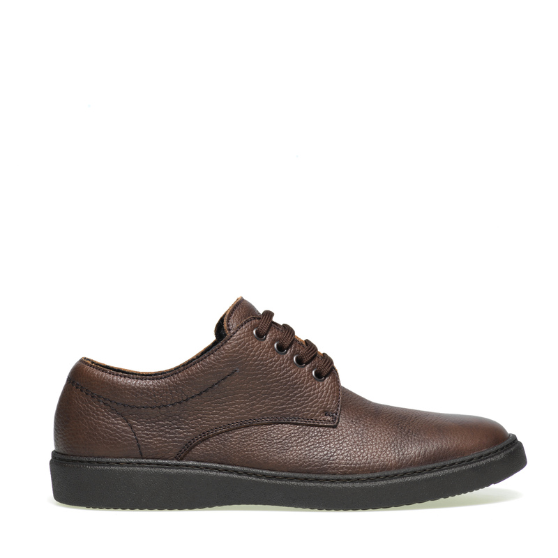 Casual printed leather Derby shoes - F / W 2022 | Man's Collection | Frau Shoes | Official Online Shop