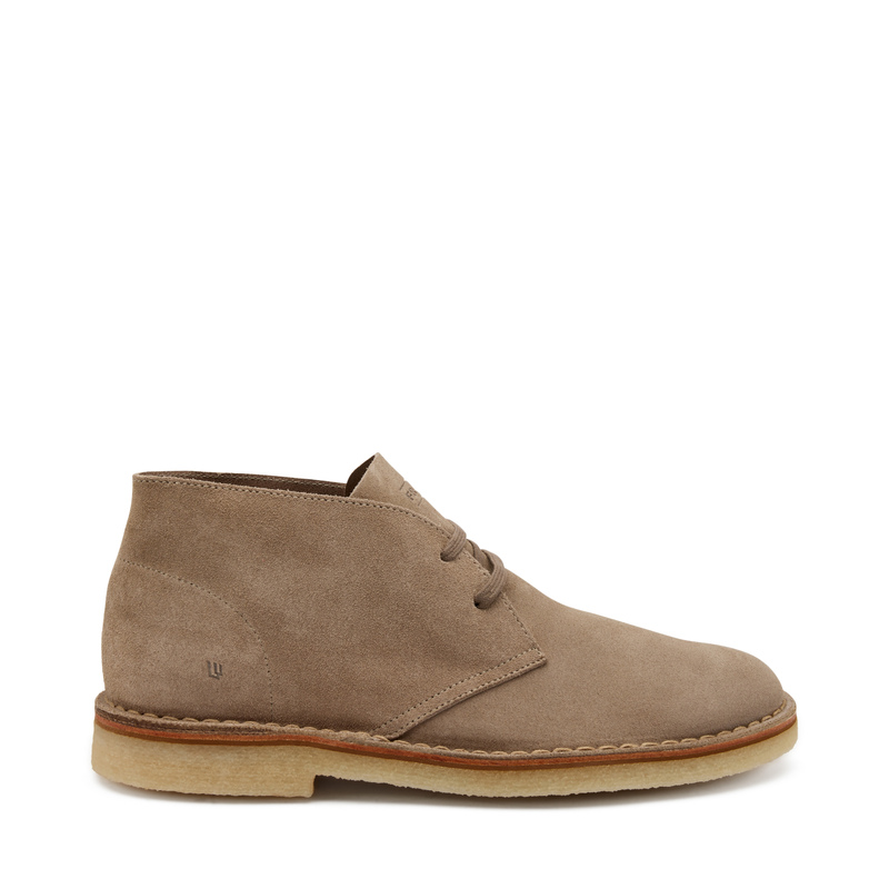 Desert boot in pelle scamosciata - Polacchini | Frau Shoes | Official Online Shop
