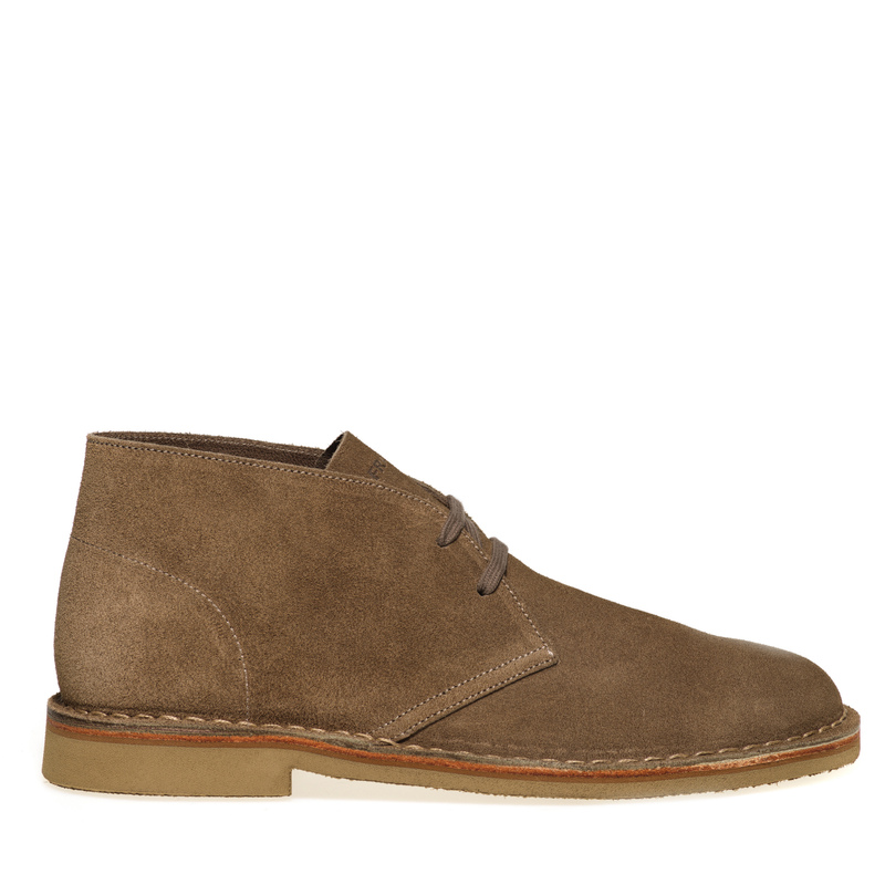 Colour-block suede desert boots - Ankle Boots | Frau Shoes | Official Online Shop