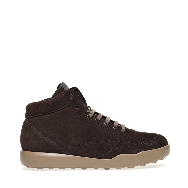 Suede high-top city sneakers | Frau Shoes | Official Online Shop