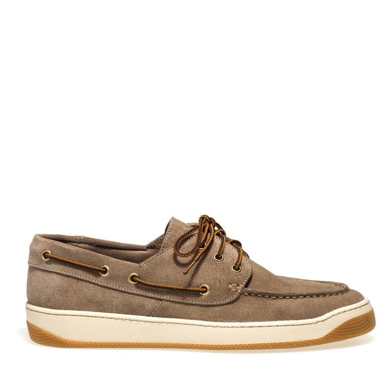Boat shoes with two-tone sole | Frau Shoes | Official Online Shop