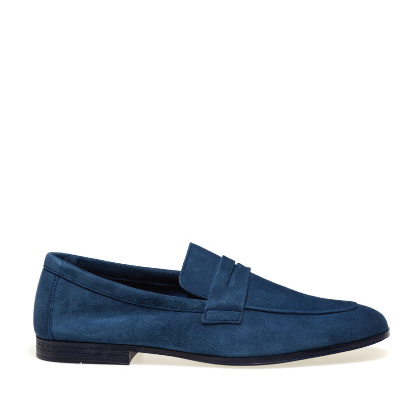 Colour-block suede loafers - Loafers | Frau Shoes | Official Online Shop