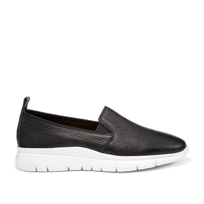 Sporty supple leather slip-ons - Slip-on | Frau Shoes | Official Online Shop