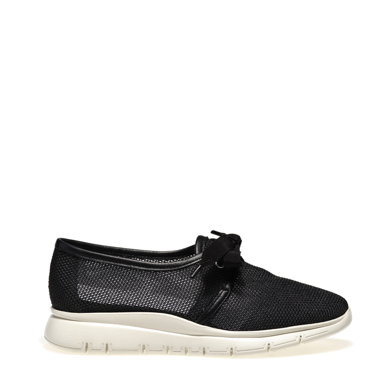 Mesh and leather slip-on sneakers | Frau Shoes | Official Online Shop