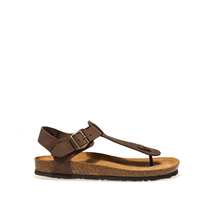 Nubuck thong sandals | Frau Shoes | Official Online Shop