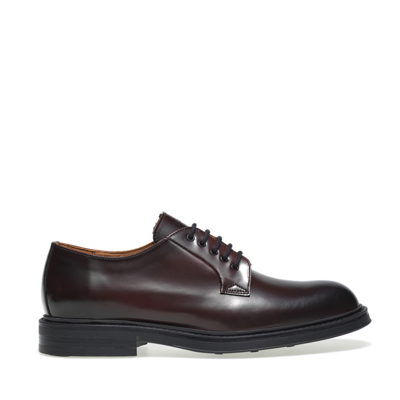 Dandy-feel semi-glossy leather Derby shoes - Lace-up | Frau Shoes | Official Online Shop