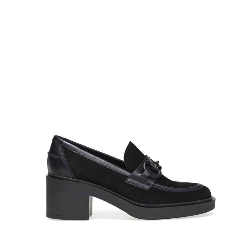 Loafers with comfortable colour-block heel | Frau Shoes | Official Online Shop