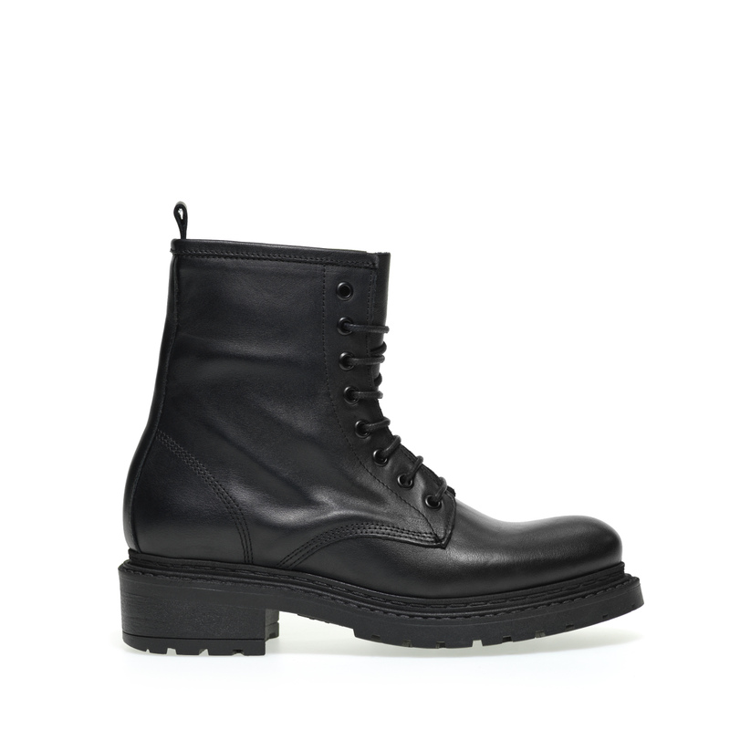 Leather biker boots | Frau Shoes | Official Online Shop