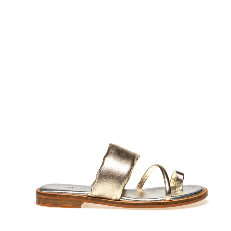 Thong sandals with soft straps - Soft Material | Frau Shoes | Official Online Shop