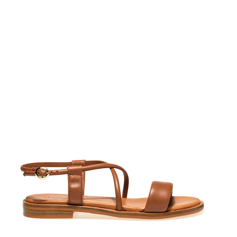 Leather sandals with soft straps - Soft Material | Frau Shoes | Official Online Shop