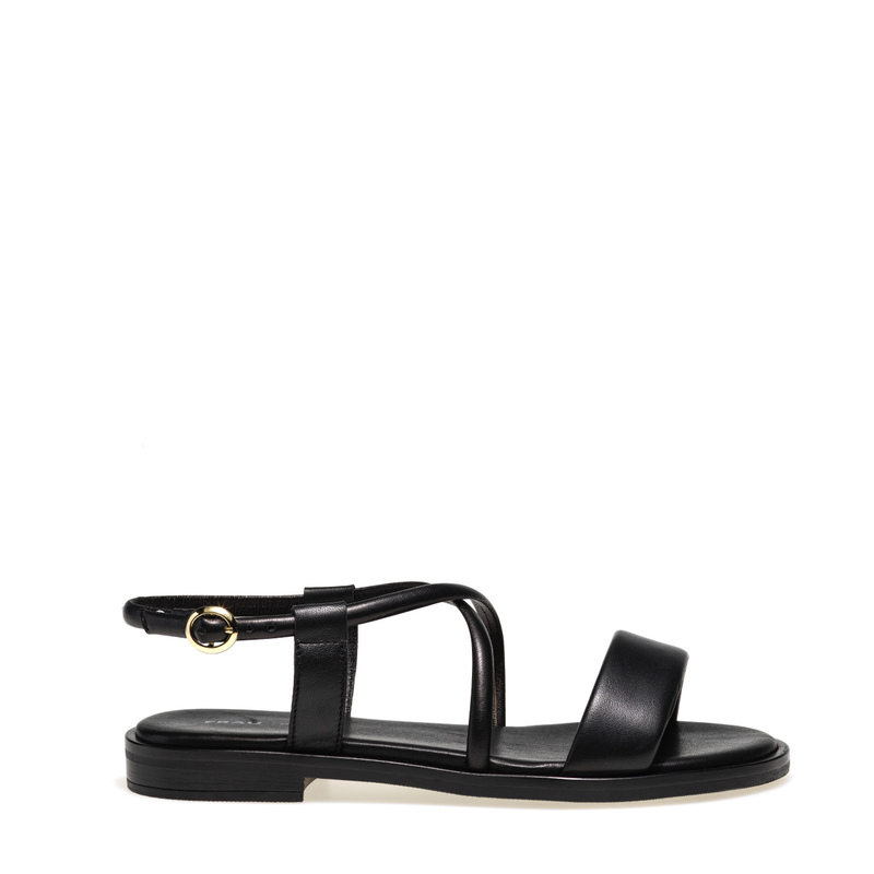 Sandalo in pelle con fascette soft | Frau Shoes | Official Online Shop
