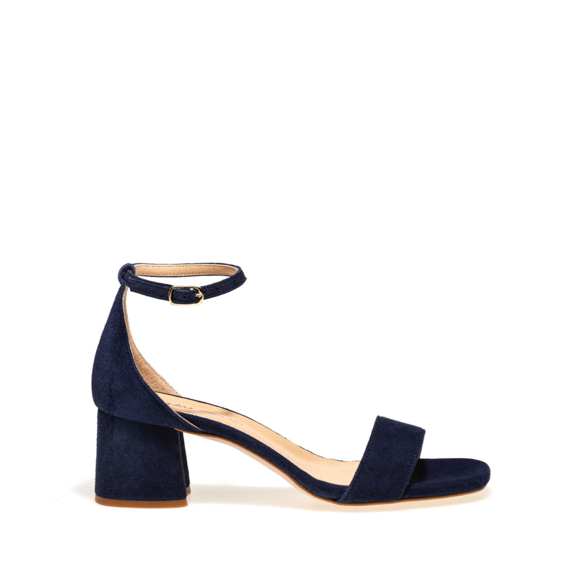 Sandalo con tacco in pelle scamosciata - Scarpe con tacco | Frau Shoes | Official Online Shop