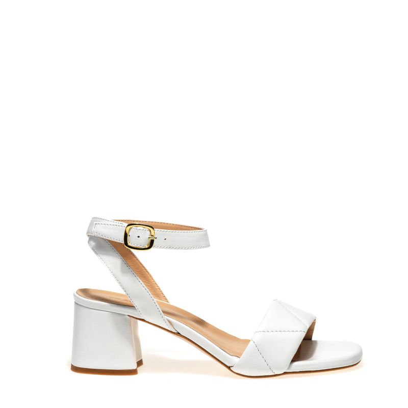 Sandale aus Matelassé-Leder | Frau Shoes | Official Online Shop