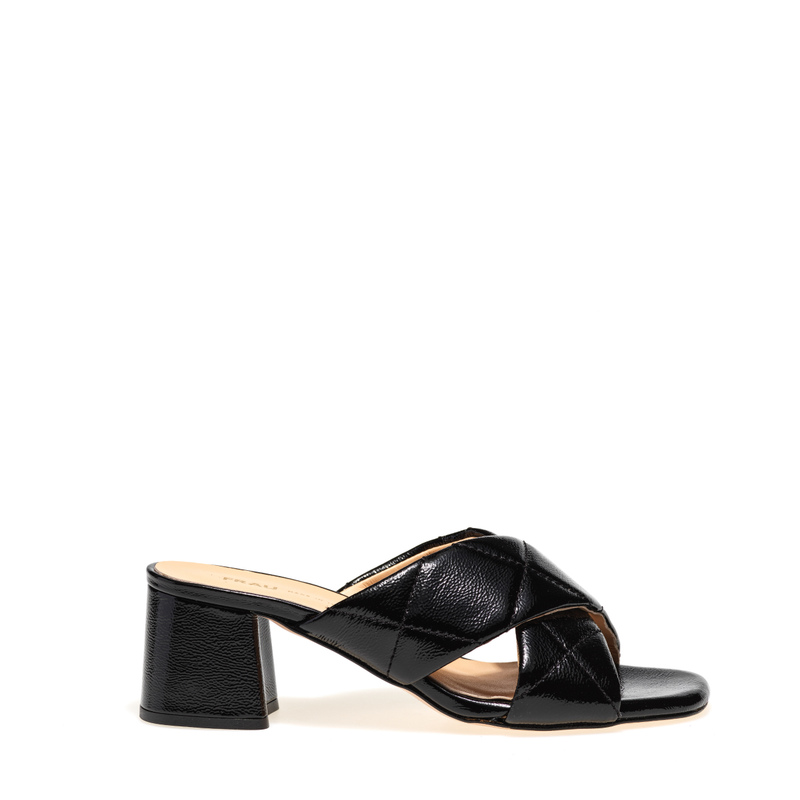 Mules aus Matelassé-Lackleder - Soft Material | Frau Shoes | Official Online Shop