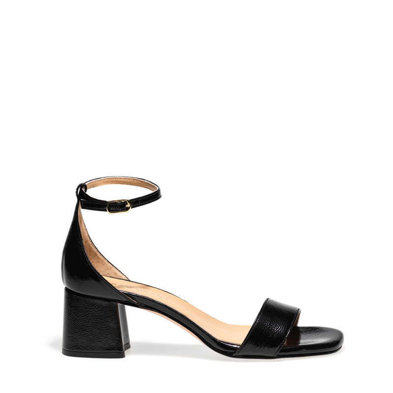 Sandale mit Absatz aus Lackleder - Glamour 24/7 | Frau Shoes | Official Online Shop