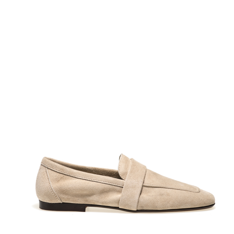 Suede square-toe loafers - Pastel & Pop colors | Frau Shoes | Official Online Shop