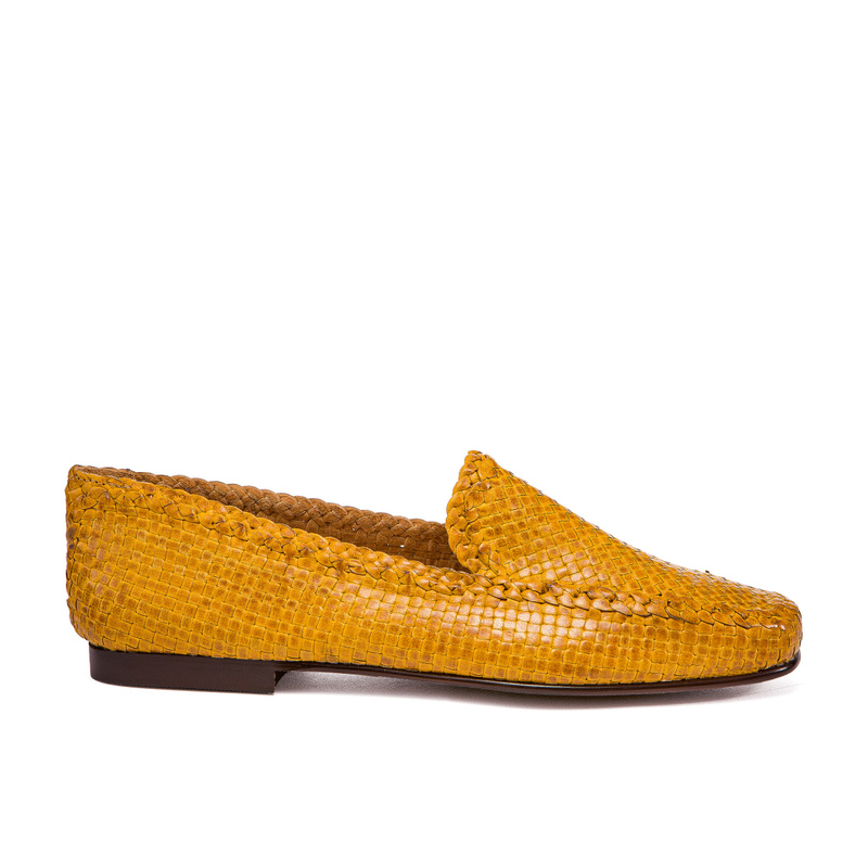 Woven leather loafers - Loafers and Sabot | Frau Shoes | Official Online Shop