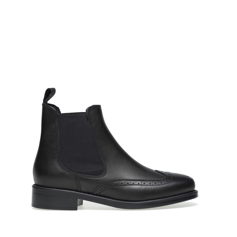 Leather Brit-style Chelsea boots | Frau Shoes | Official Online Shop