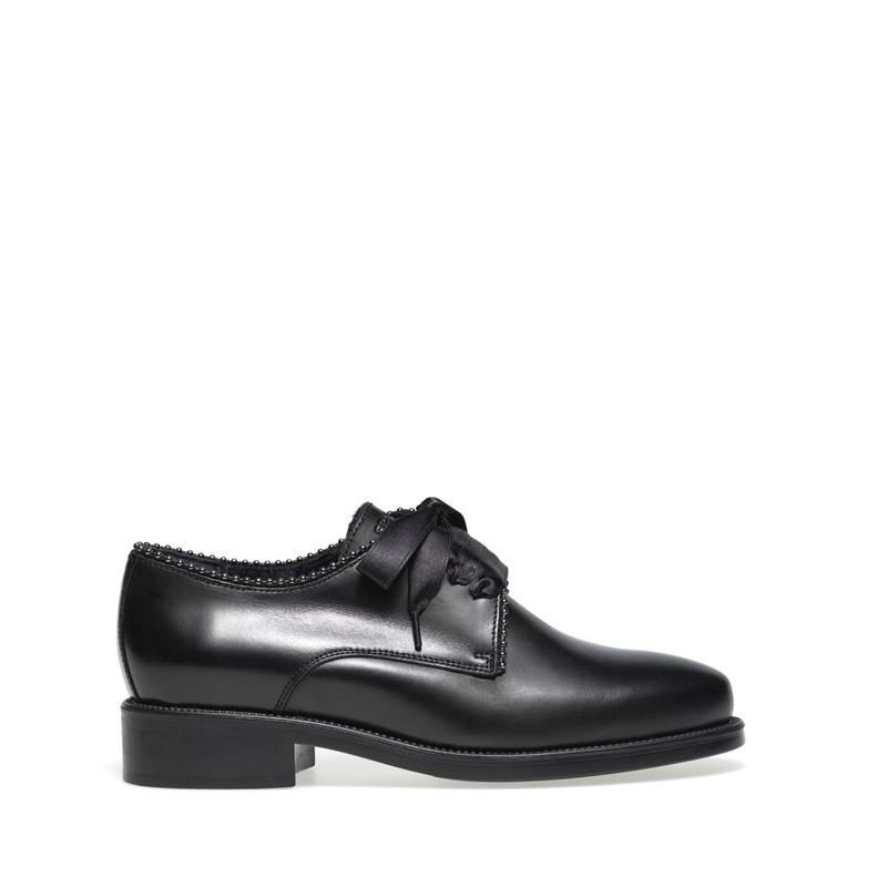 Studded leather Derby shoes | Frau Shoes | Official Online Shop