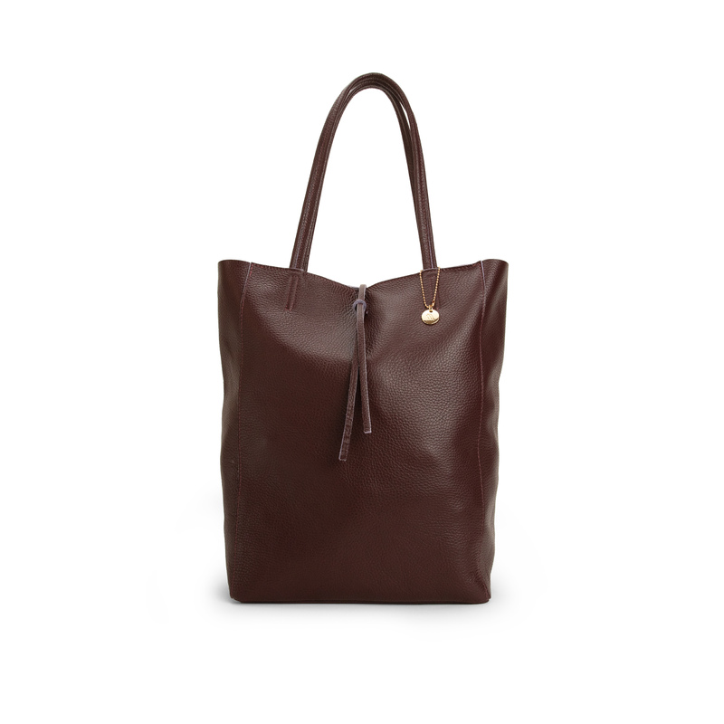 Deconstructed leather maxi-shopper - Bags, Belts & Wallets | Frau Shoes | Official Online Shop