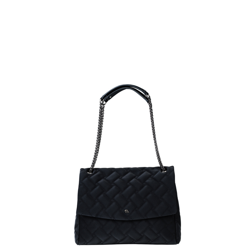 Quilted-effect fabric flap bag - End of Season | Up to 50% off | Frau Shoes | Official Online Shop