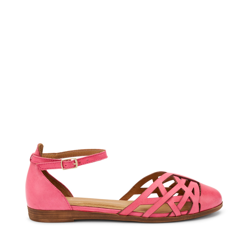 Perforated leather ballet flats - FRAU FX | Frau Shoes | Official Online Shop