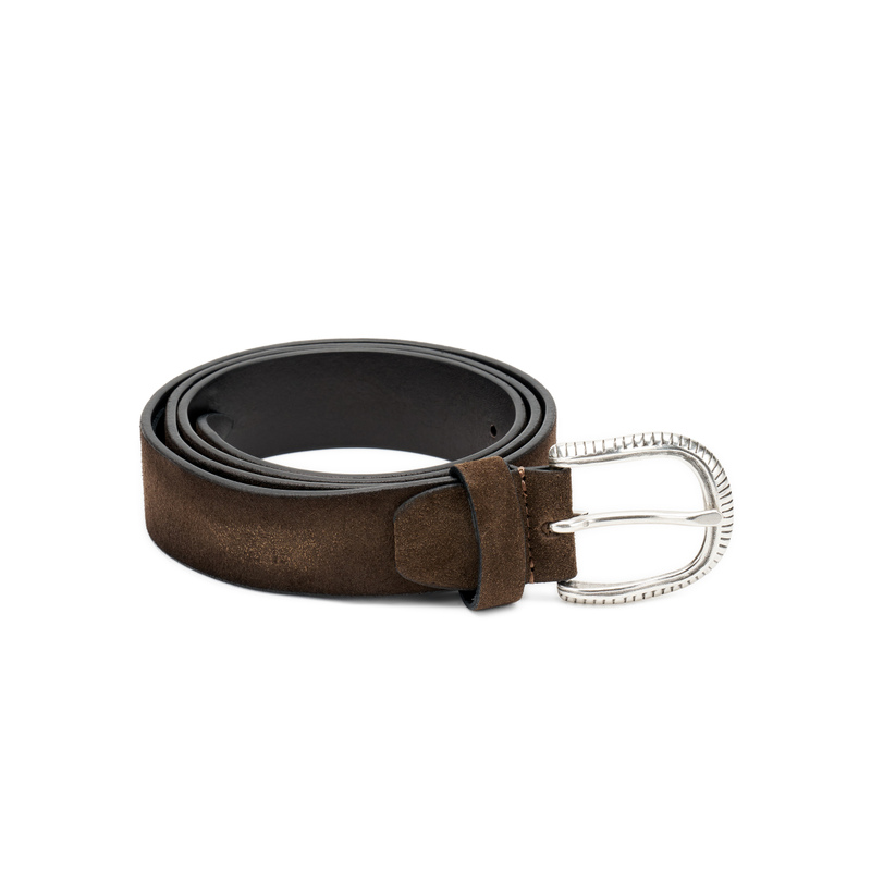 Suede belt with detailing - Belts | Frau Shoes | Official Online Shop