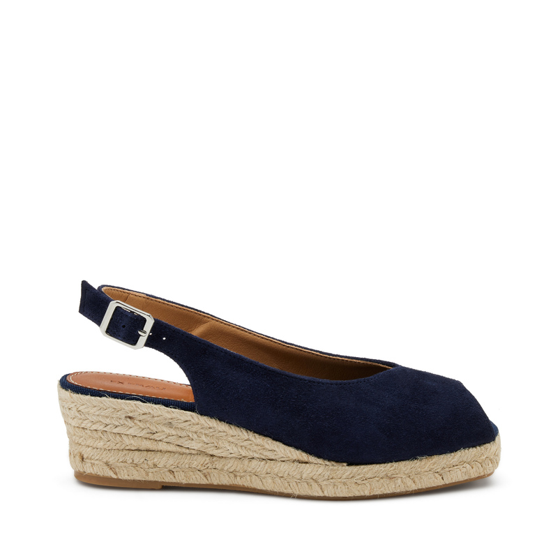 Open-toe slingbacks with rope wedge - Natural Chic | Frau Shoes | Official Online Shop
