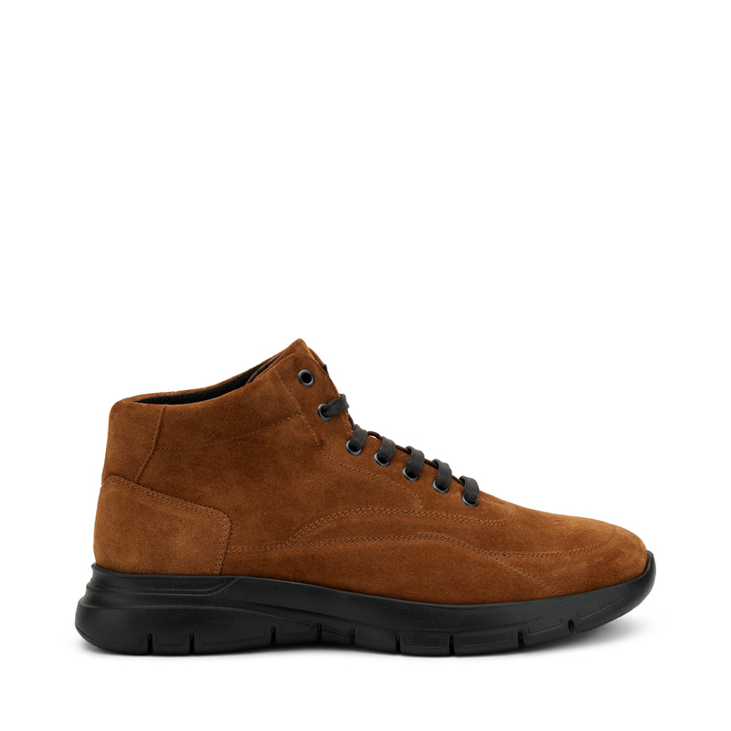 Suede ankle boots with XL® sole - Man | Frau Shoes | Official Online Shop