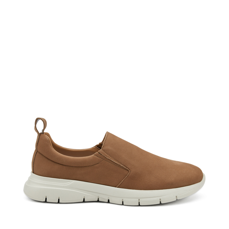 XL® perforated nubuck slip-ons - Man | Frau Shoes | Official Online Shop