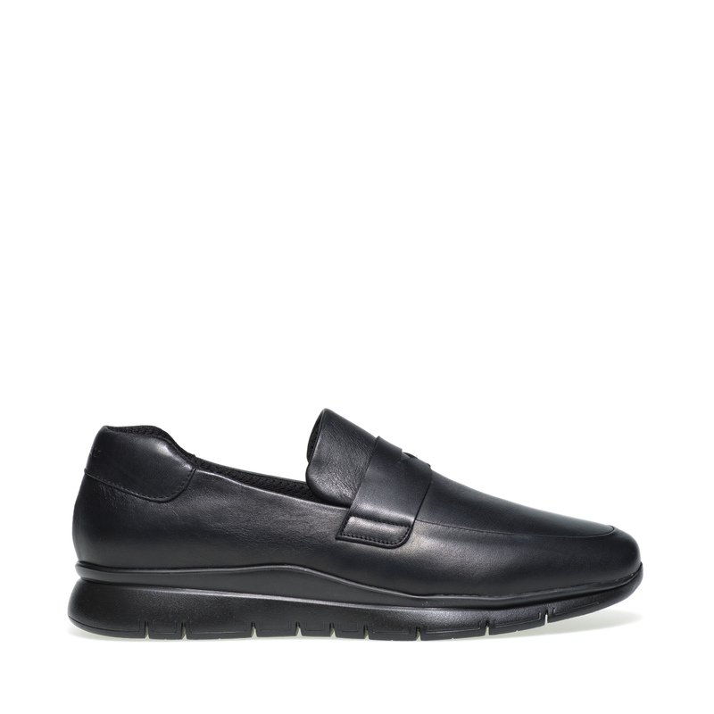 Leather loafers with XL® sole - Loafers | Frau Shoes | Official Online Shop