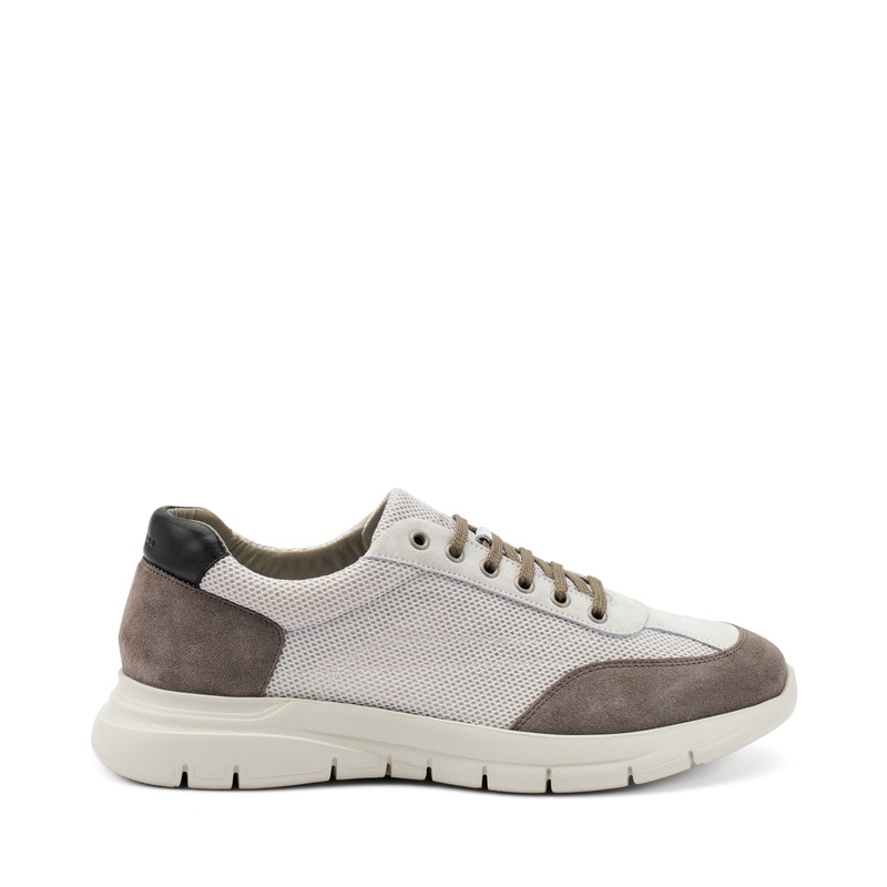 XL®-Sneaker aus Stoff mit Wildledereinsätzen | Frau Shoes | Official Online Shop