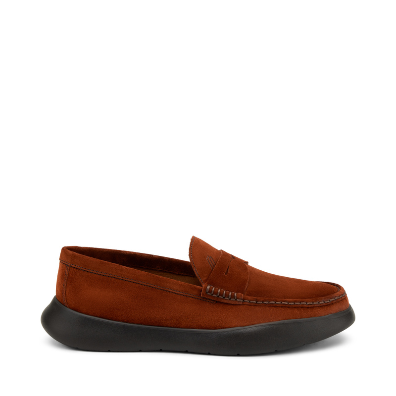 Casual suede loafers with XL® sole | Frau Shoes | Official Online Shop